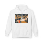 Cozy Surfing Lover Graphic Men's Hoodie - Faith2Print
