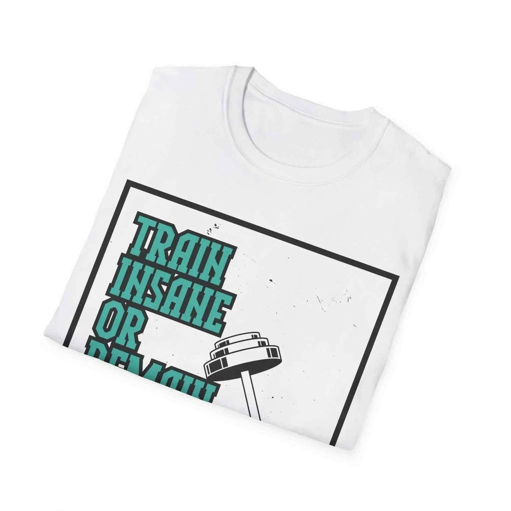 Fitness Motivation T-Shirt | Train Insane Quote