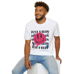 Playful Unisex Softstyle T-Shirt | Just Vibin’ Tee