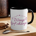 Motivational 11oz Coffee Cup Inspiring Change Mug