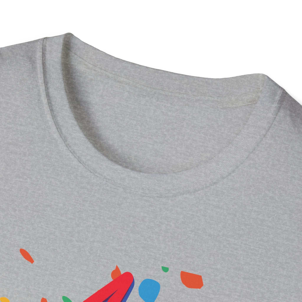 Colourful SkaterT-Shirt for Skateboard Lovers