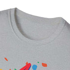 Colourful SkaterT-Shirt for Skateboard Lovers