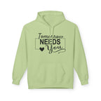 Inspirational Hoodie: Tomorrow Needs You Women's Hoodie - Unisex Midweight Fleece Sweatshirt - Faith2Print