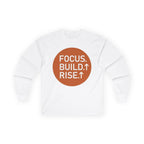 Motivational Focus Build Rise Long Sleeve Tee White Long-sleeve 473235927316606678_2048