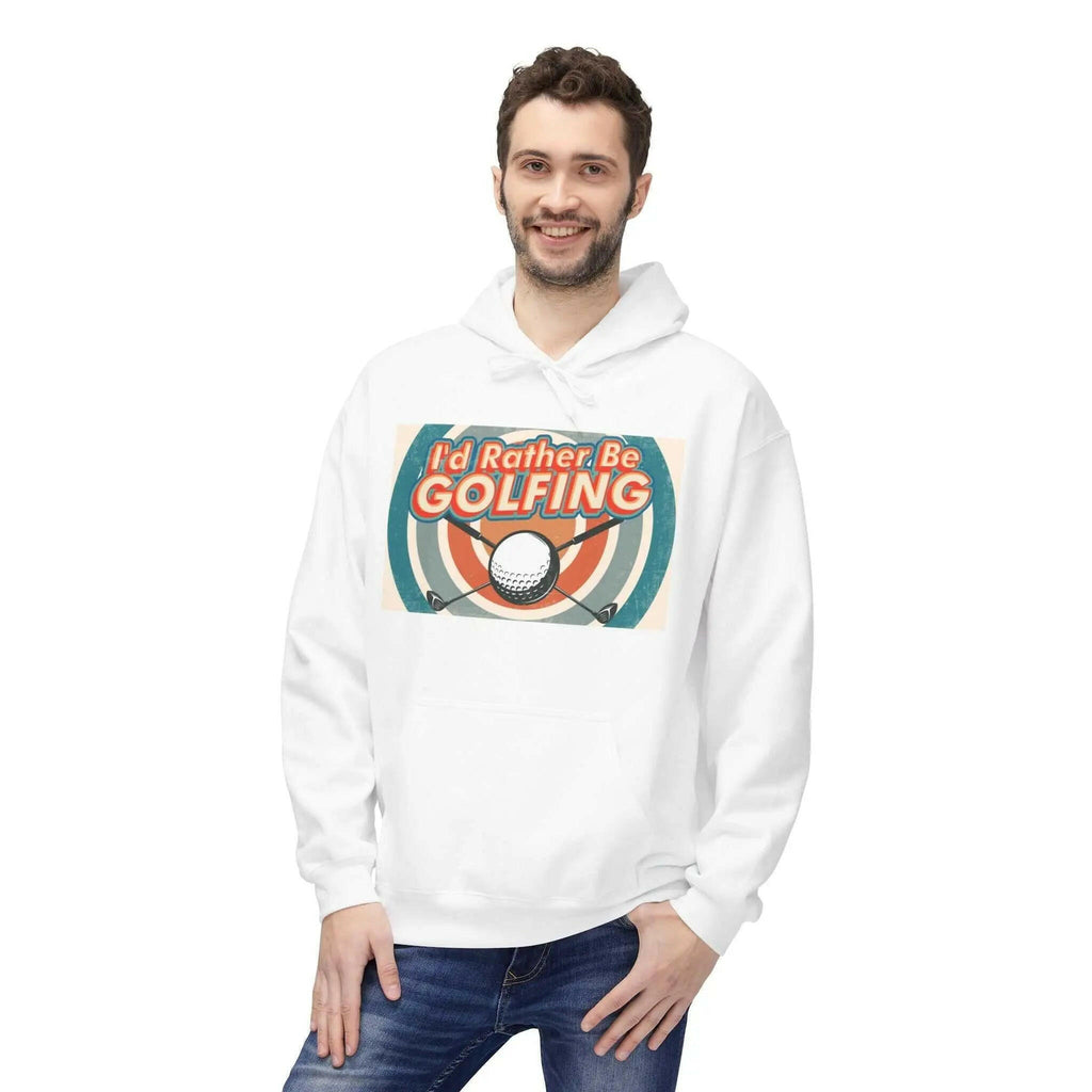 I'd Rather Be Golfing Unisex Hoodie Hoodie Faith2Print.