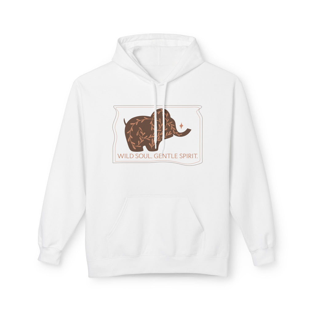 Elephant Design Women's Hoodie - Faith2Print