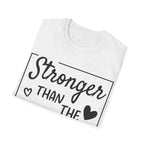 Unisex Inspirational T-Shirt - "Stronger than the Storm"