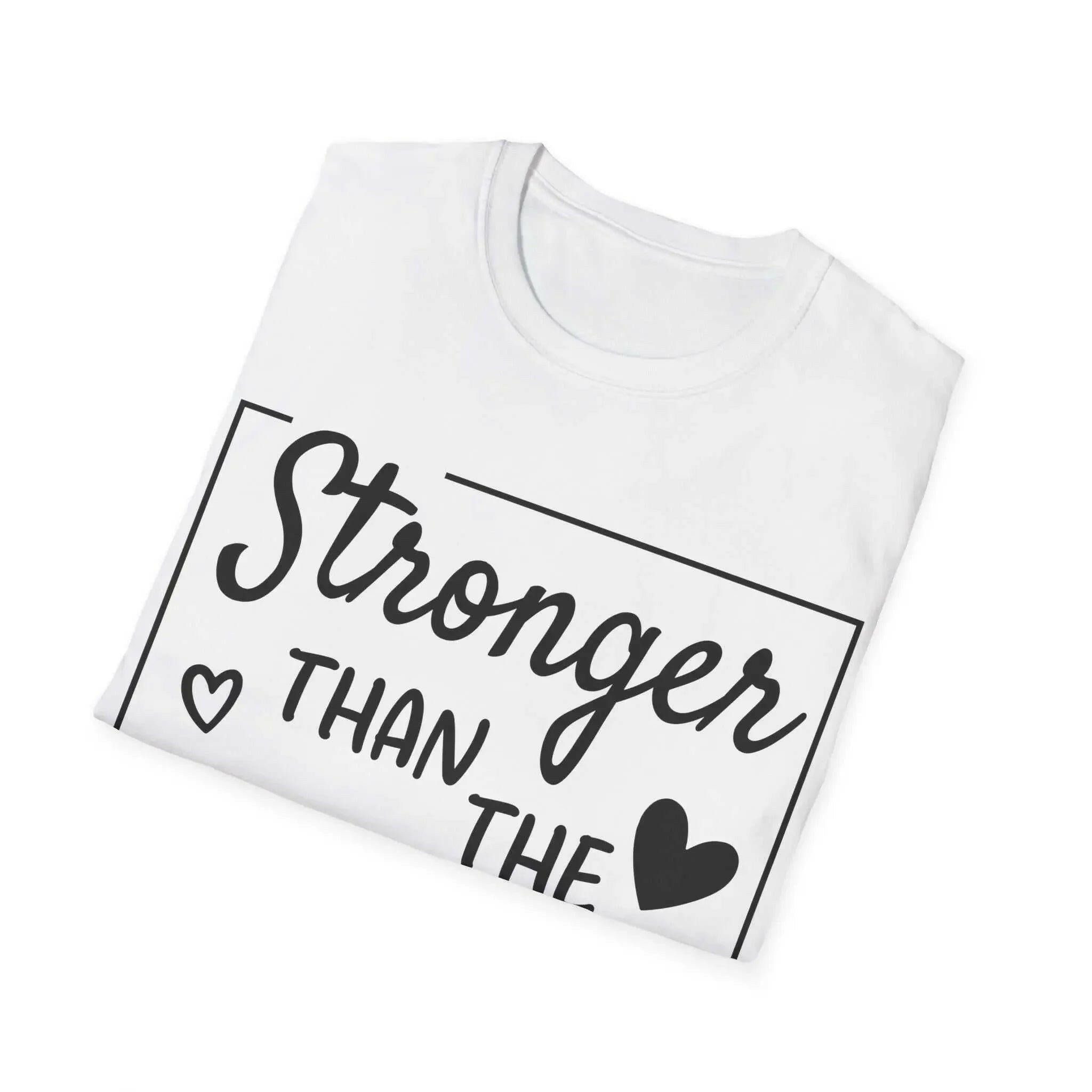 Unisex Inspirational T-Shirt - "Stronger than the Storm"
