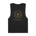 Celestial Graphic Tank Top, Astrology Inspired Unisex Tank, Bohemian Style Sleeveless Shirt, Zodiac Symbol Apparel, Festival Outfit