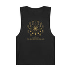 Celestial Graphic Tank Top, Astrology Inspired Unisex Tank, Bohemian Style Sleeveless Shirt, Zodiac Symbol Apparel, Festival Outfit