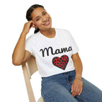 Mama Heart Lightweight Cotton Tee