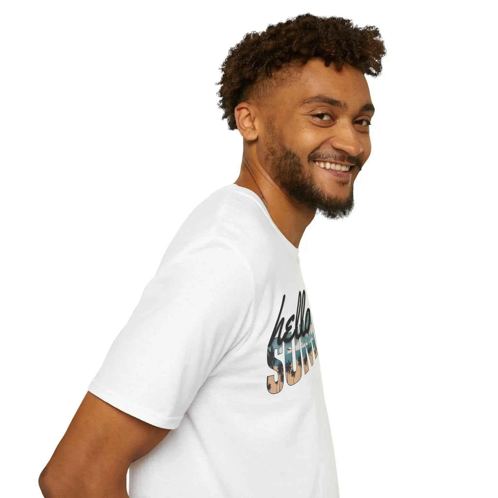 Unisex Summer Vibes T-Shirt, Hello Summer Tee