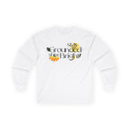 Stay Grounded Women's Long Sleeve Tee White Long-sleeve 5397216440706177341_2048