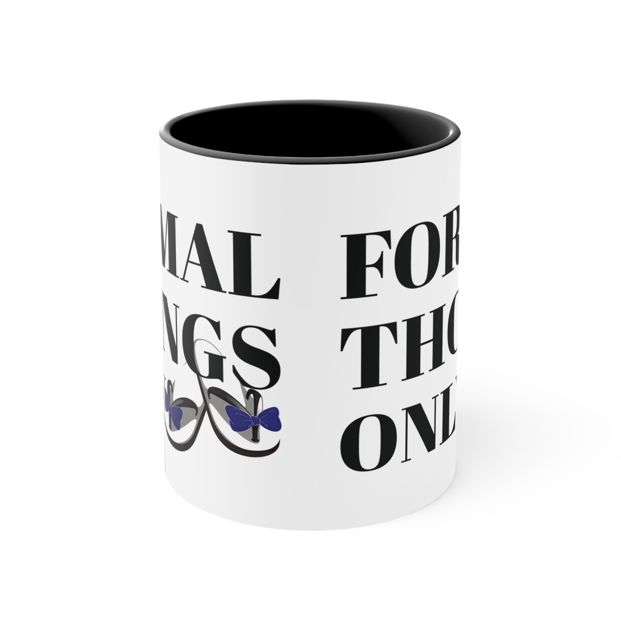 Formal Thongs Only Mug - Aussie Humour Mug, Bogan Mug