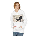 Mystical Cat Inspired Fleece Hoodie - Cozy Unisex Apparel for Cat Lovers, Perfect Gift for Pet Owners, Seasonal Sweater, Cute Cat Hoodie - Faith2Print