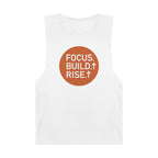 Barnard Inspirational Tank Top, Focus Build Rise Graphic Tank, Motivational Summer Wear Tank Top Faith2Print.