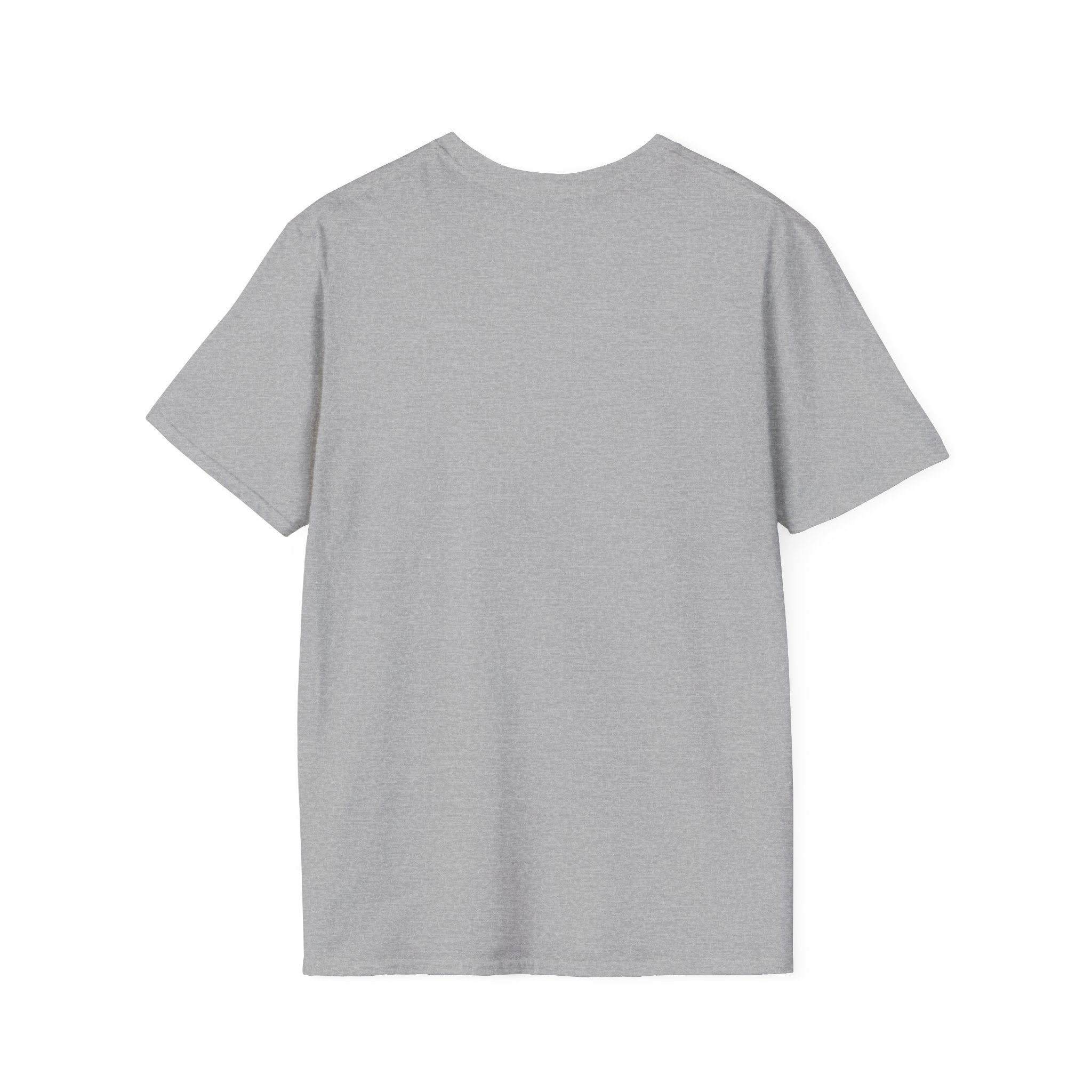 Gray t-shirt on a white background