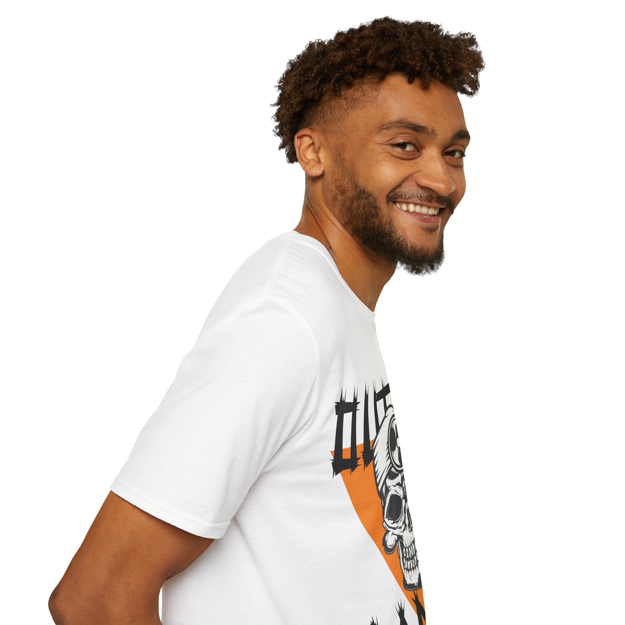 Out of Range Men's Skull T-Shirt - Faith2Print