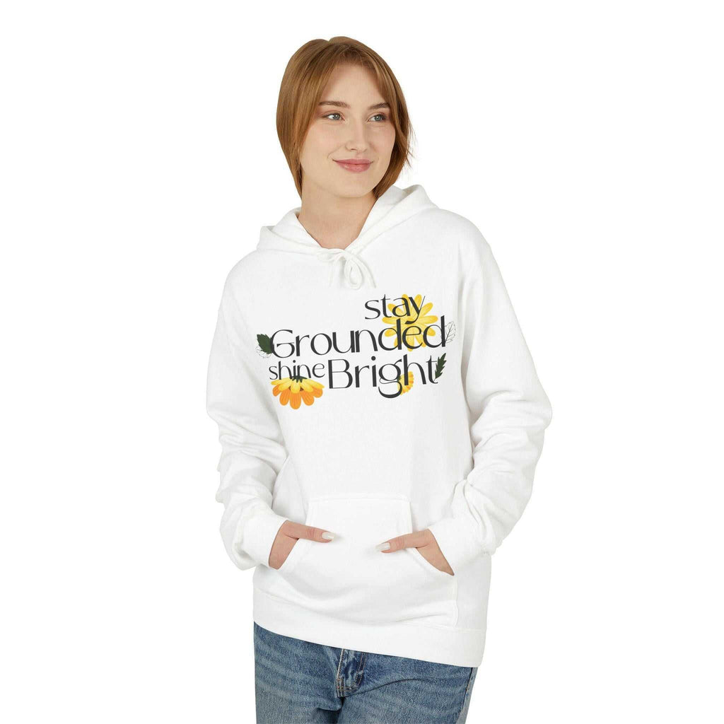 Stay Grounded Shine Bright Women's Hoodie Hoodie Faith2Print.