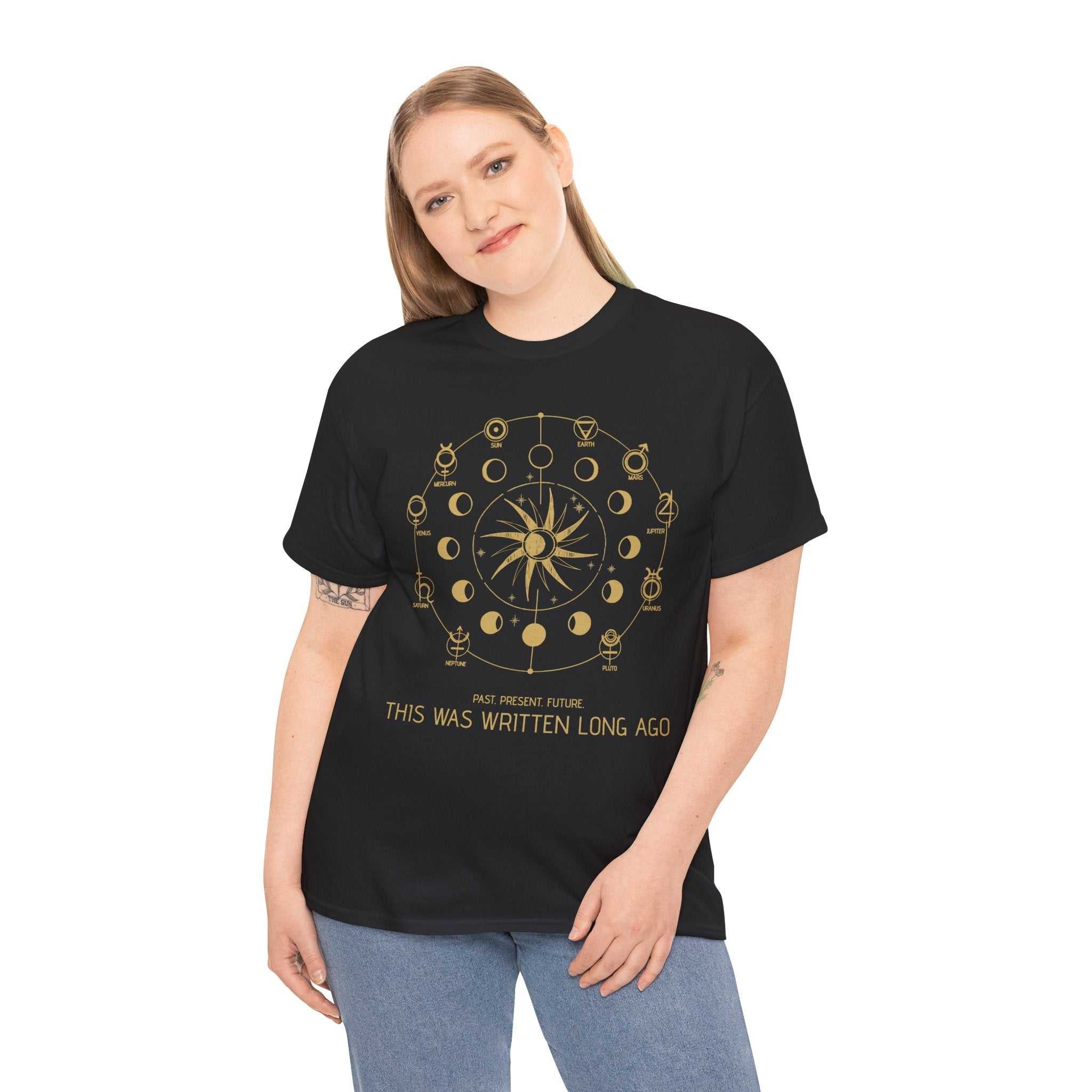 Celestial Moon Phase Astrology Tee