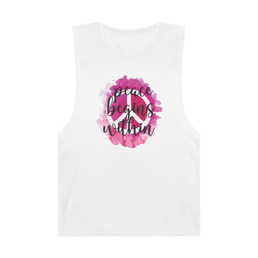 Peace Begins WithinWhite Womens Tank