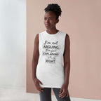 Humorous Unisex I'm not Arguing Tank- Perfect for Friends, Casual Outings, Birthdays, or Just for Laughs, Comedic Gift, Summer Wear, Funny Quote Tank Top Faith2Print.