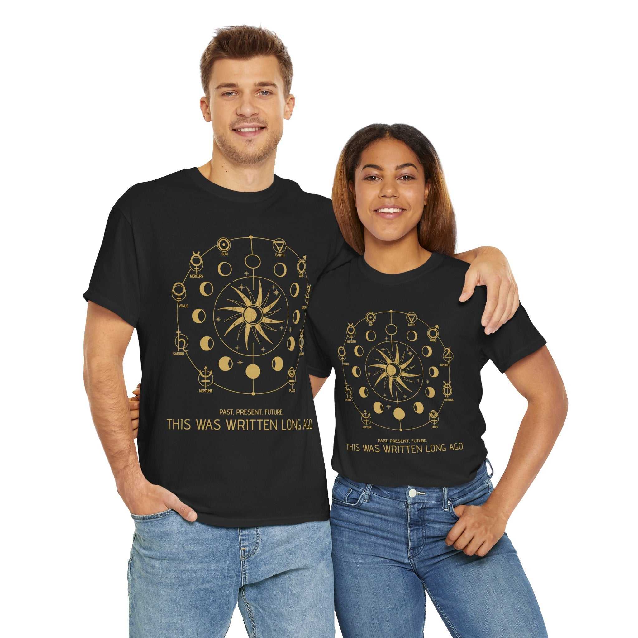 Celestial Moon Phase Astrology Tee