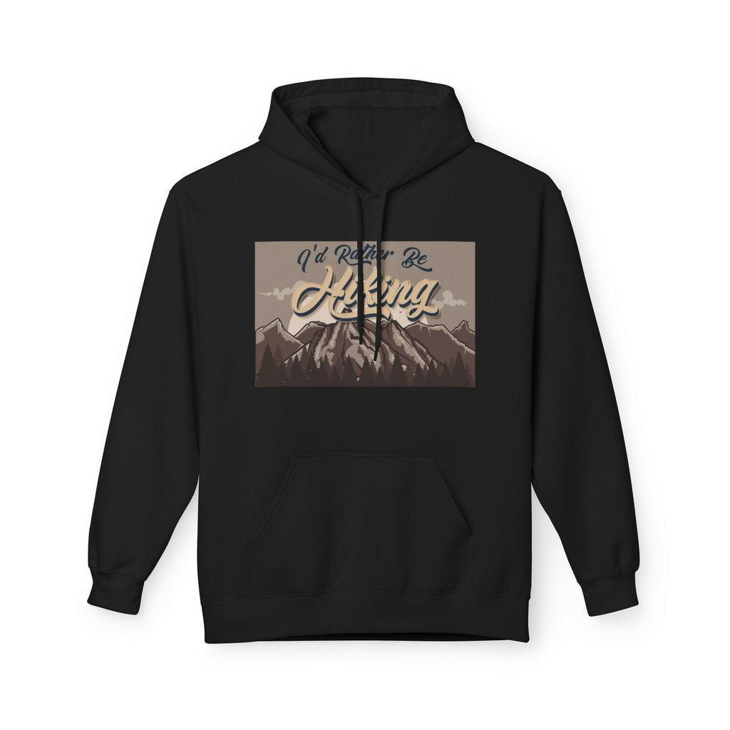 Mountain Adventure Hiking Unisex Fleece Hoodie Hoodie Faith2Print.