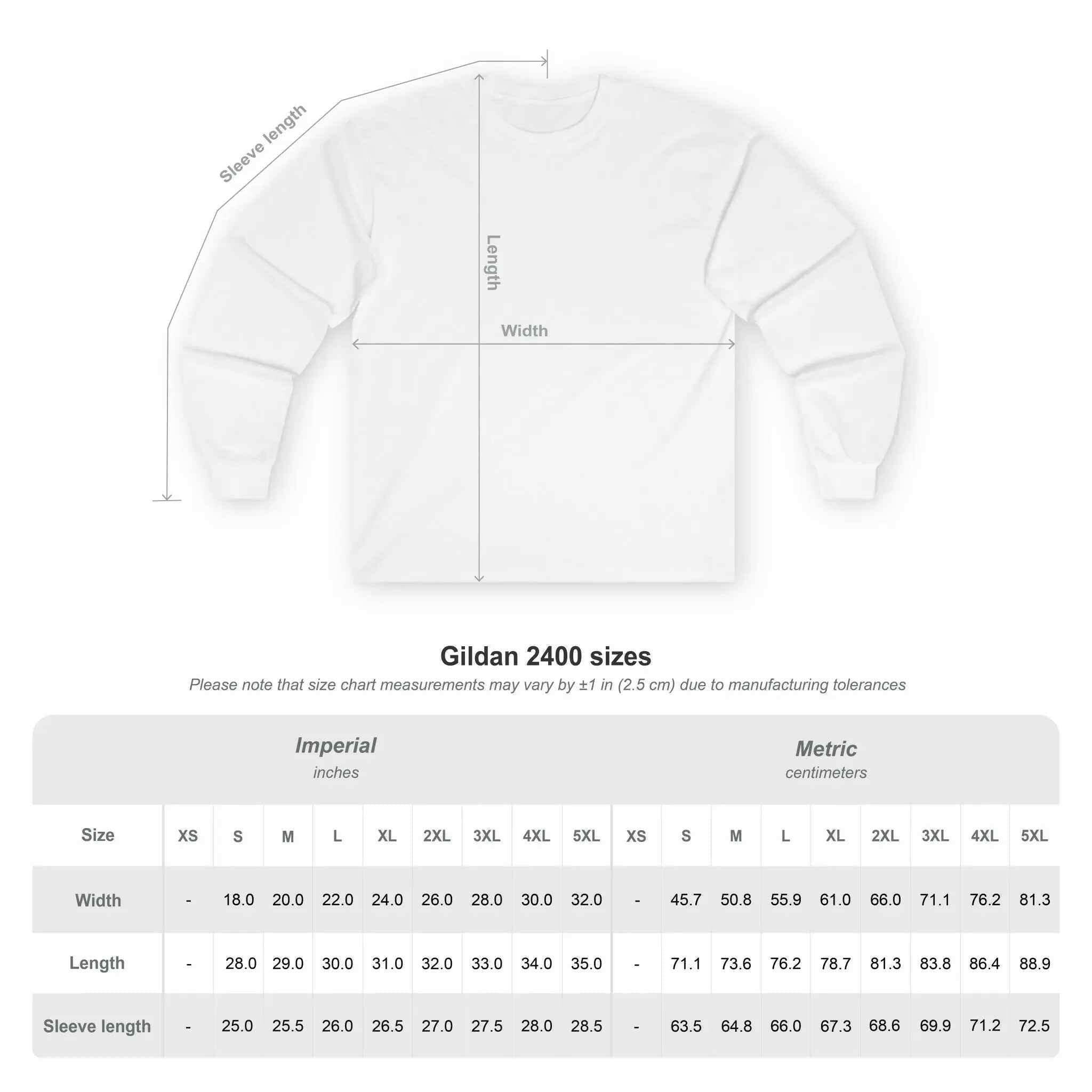 Happy Message Long Sleeve Men's Tee