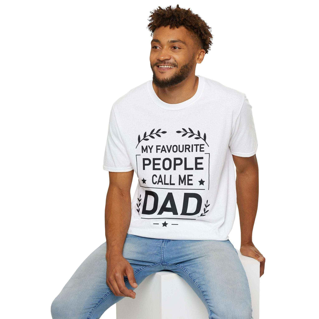 Dad Favourite People Men's lightweight T Shirt