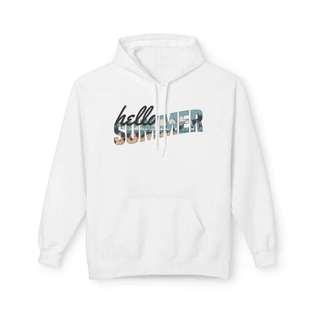 Hello Summer Men's Fleece Hoodie Hoodie 7511212223621037261_2048