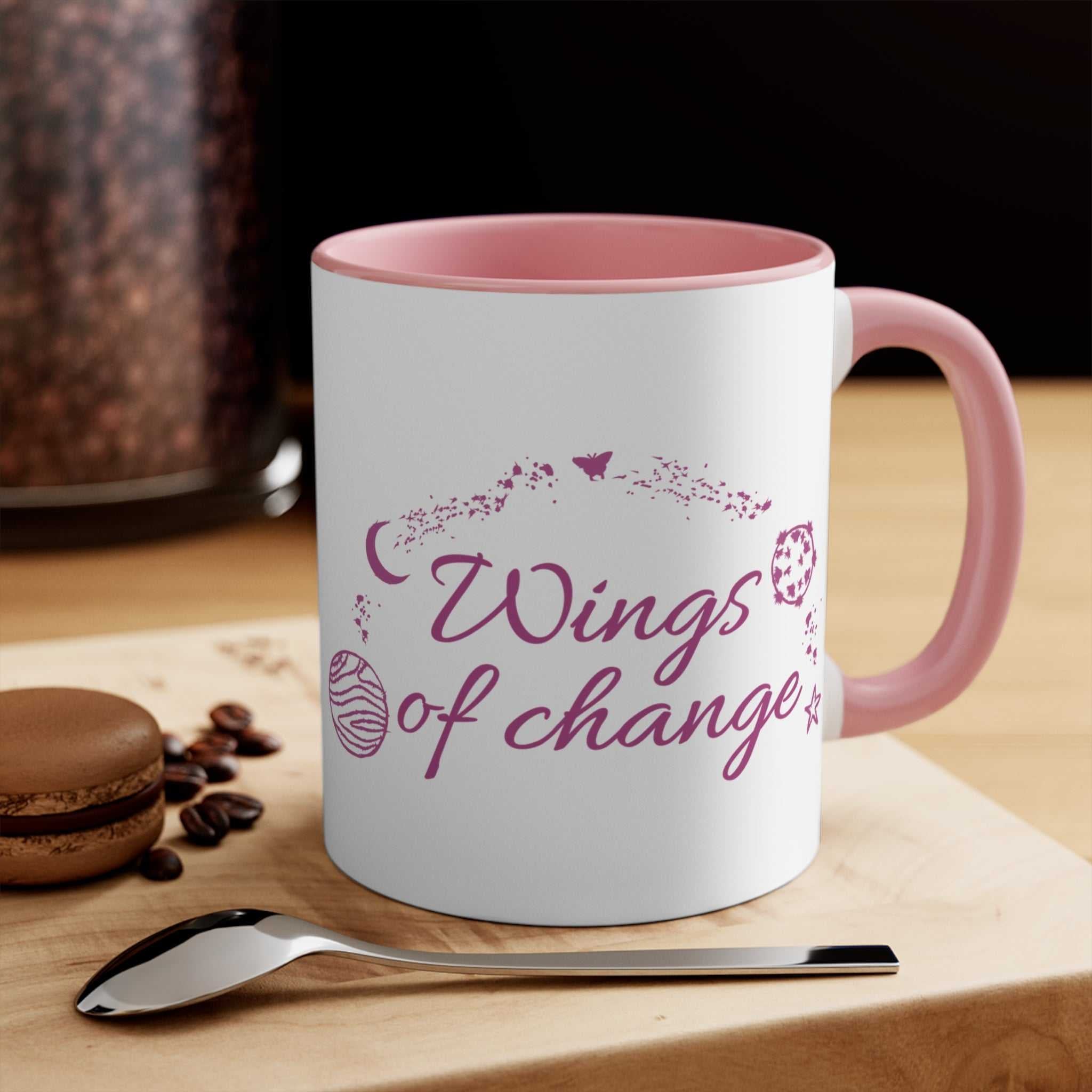 Motivational 11oz Coffee Cup Inspiring Change Mug