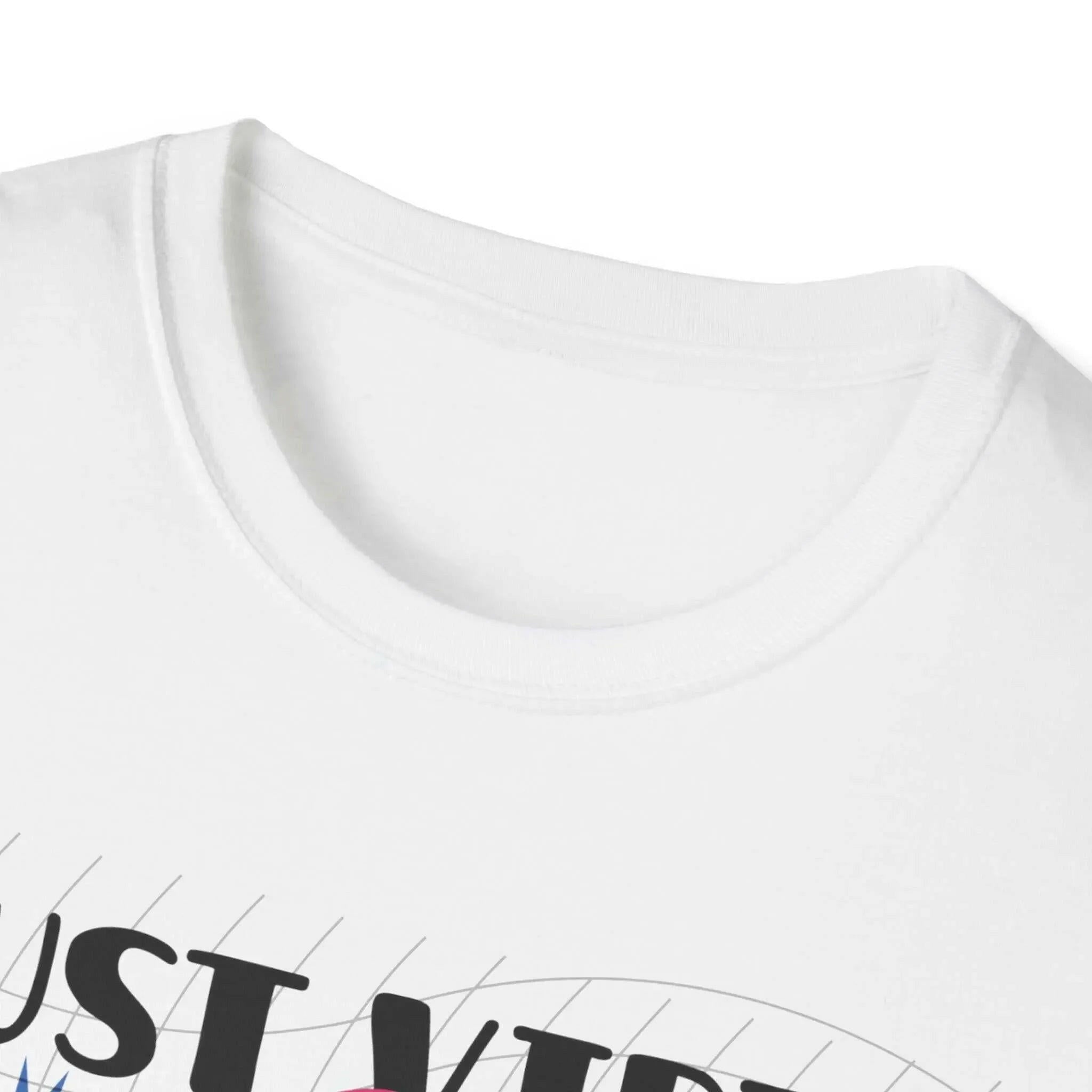 Playful Unisex Softstyle T-Shirt | Just Vibin’ Tee