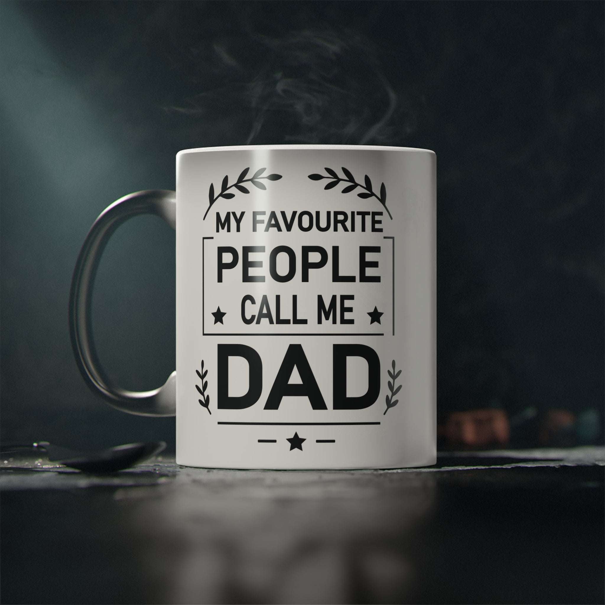 Dad's Favourite Magic Mug | Coffee Cup for Father's Day Mug Faith2Print.