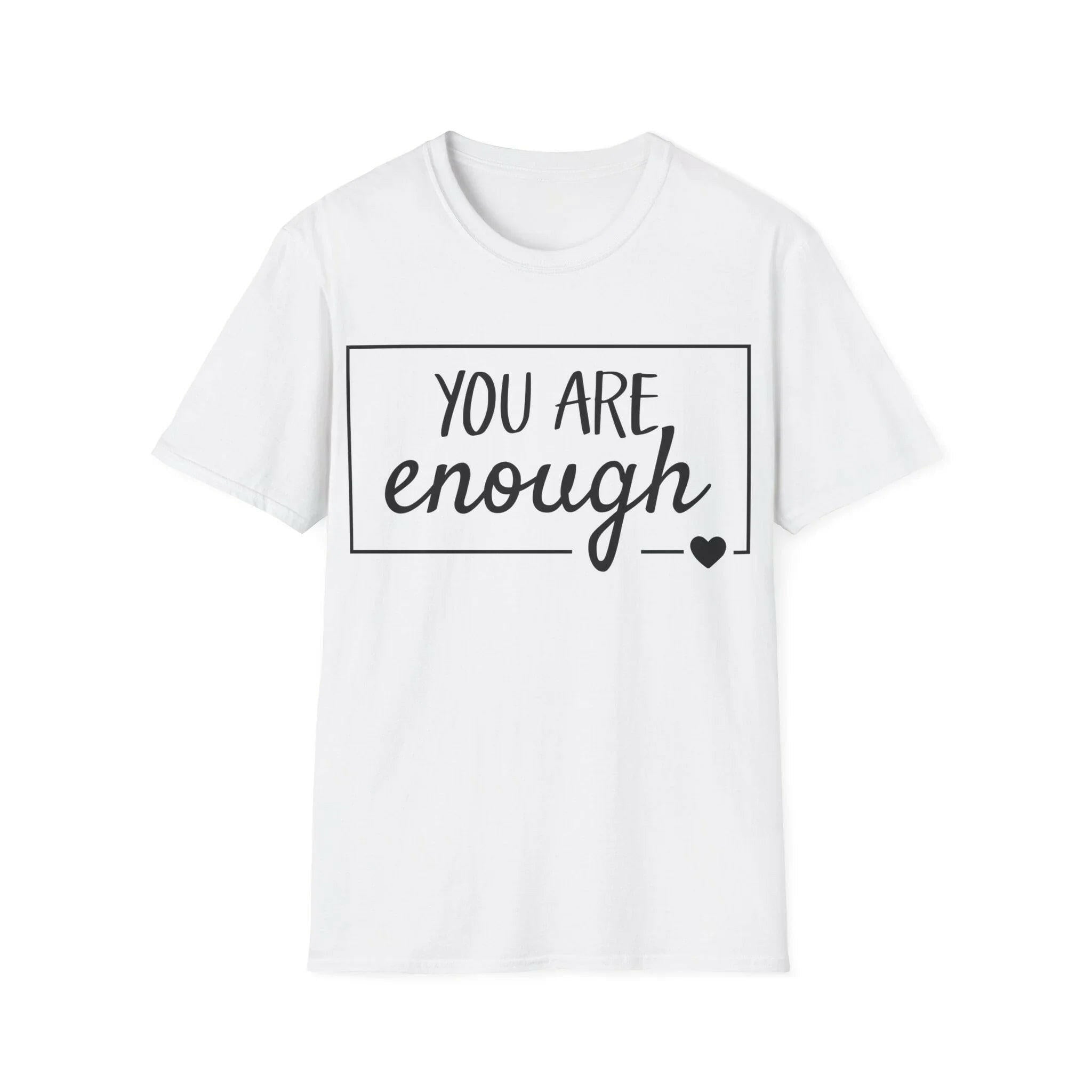 You Are Enough Unisex lightweight Cotton Tee T-Shirt 7715056613169801022_2048