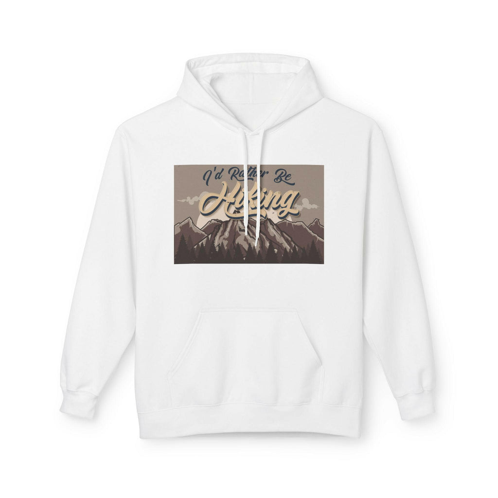 Mountain Adventure Hiking Unisex Fleece Hoodie Hoodie Faith2Print.