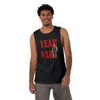 Yeah Nah Unisex Aussie Bogan Humour Tank | AS Colour Unisex Barnard Gym Singlet – Australian Made