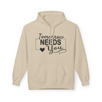 Inspirational Hoodie: Tomorrow Needs You Women's Hoodie - Unisex Midweight Fleece Sweatshirt - Faith2Print