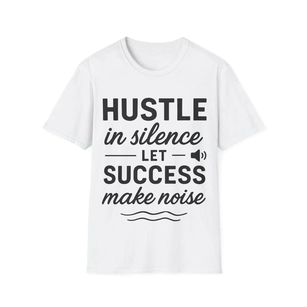 Motivational Unisex Hustle Tee, Inspirational Success Mindset  T-Shirt   Faith2Print
