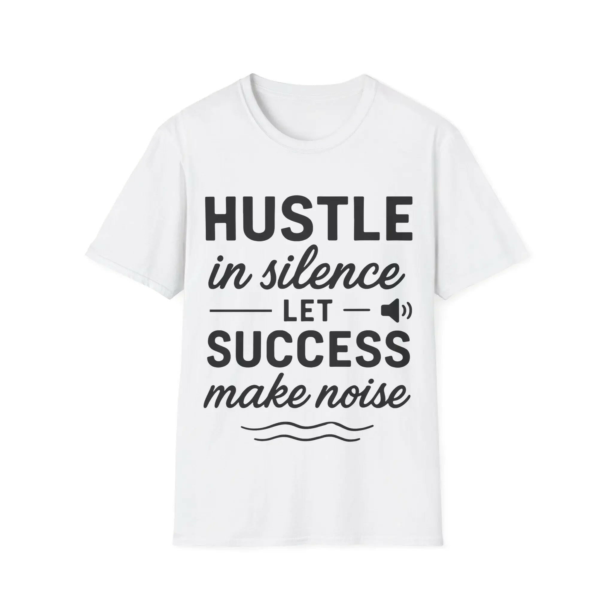 Motivational Unisex Hustle Tee, Inspirational Success Mindset  T-Shirt   Faith2Print