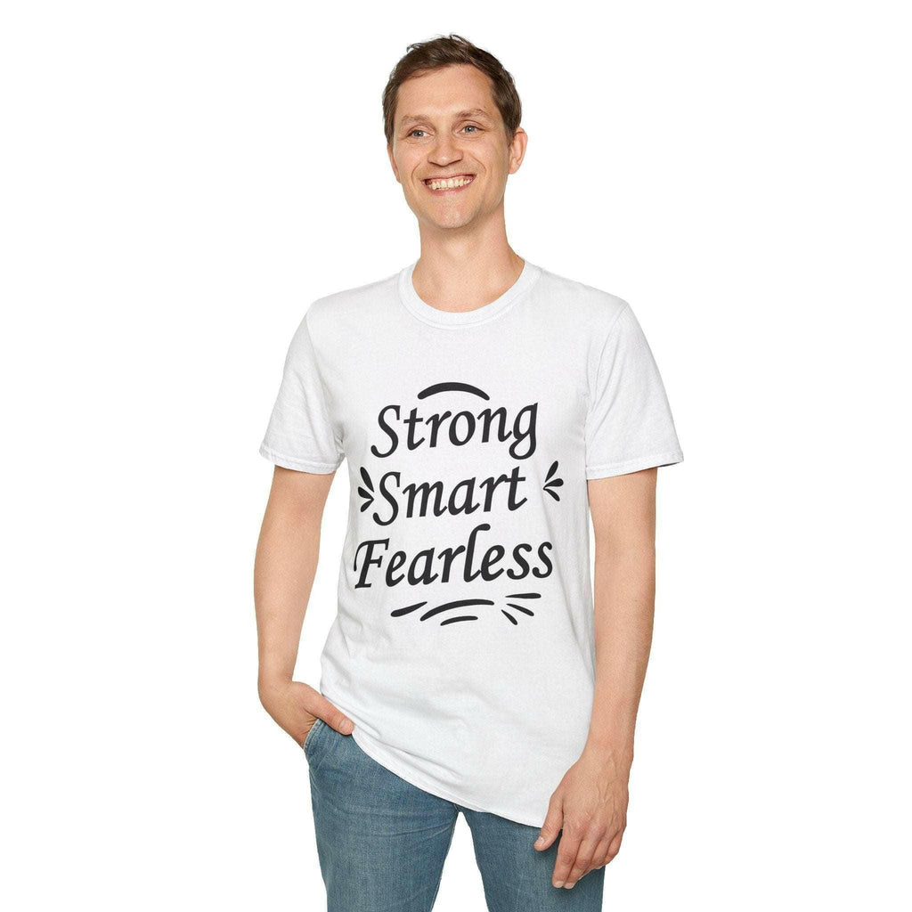 Strong Smart Fearless Unisex Softstyle Cotton Tee