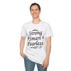 Strong Smart Fearless Unisex Softstyle Cotton Tee