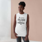 Empowering Women's Tank Top, Inspirational Workout Shirt, Relaxation Attire, Mindfulness Gift, Meditation Apparel Tank Top Faith2Print.