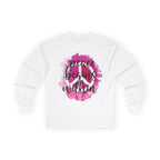 Peace Begins Within Long Sleeve T-Shirt White Unisex Long-sleeve Tee 8982530788162736326_2048