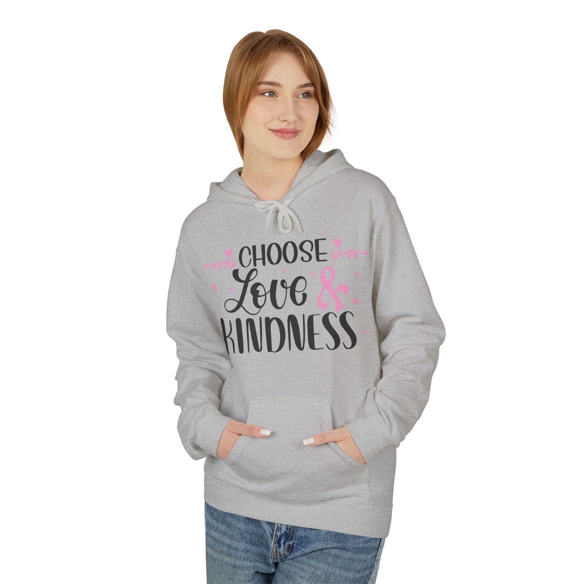 Choose Love & Kindness Women's Hoodie Hoodie Faith2Print.