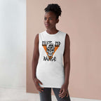 Out of Range Skull Mens Tank Top, Casual Sleeveless Shirt, Summer Wear, Festival Outfit, Unique Graphic Tee Tank Top Faith2Print.