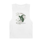 Artist Women's White Tank Top 'Art Lives in Her Bones' XS-XXL Tank Top Faith2Print.