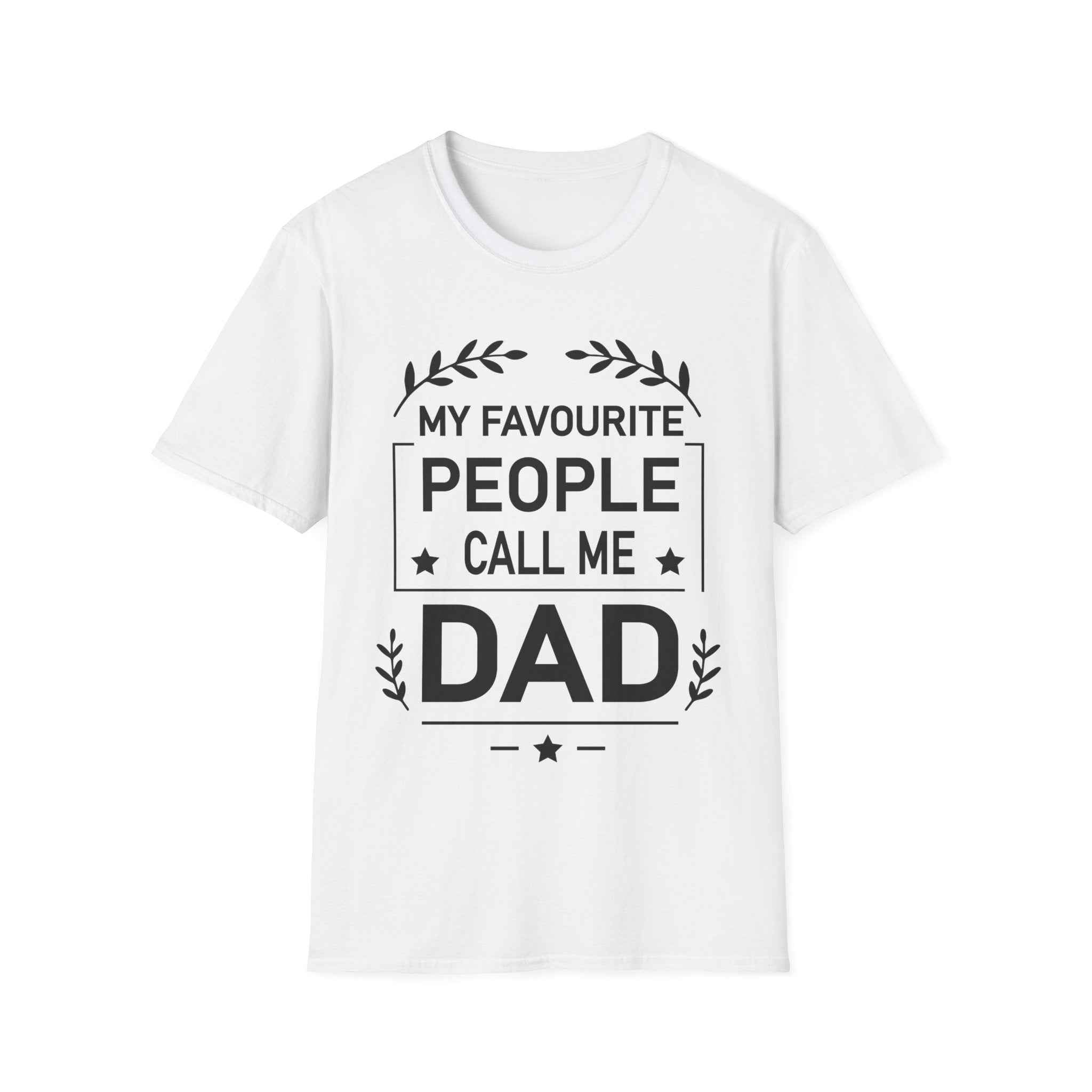 Dad Favourite People Men's lightweight T Shirt